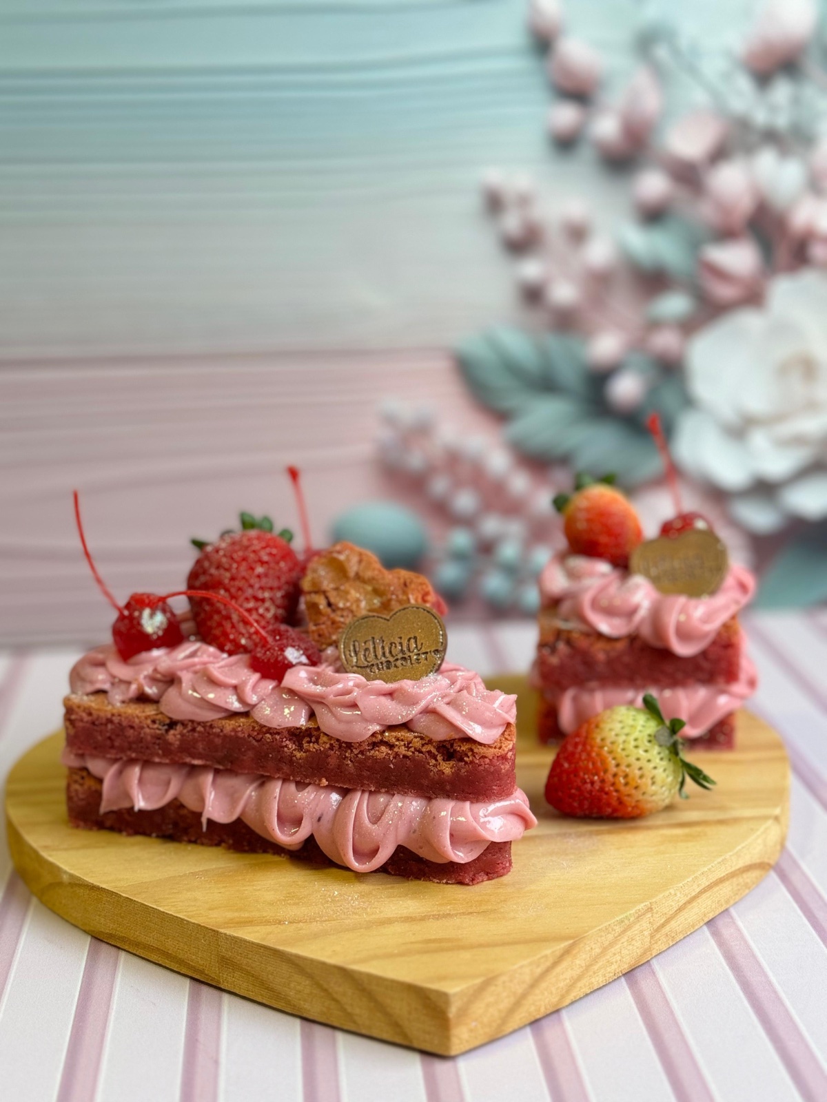 Brownie de Morango
